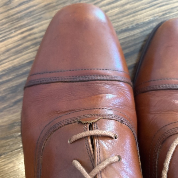 Florsheim x Duckie Brown Leather dress shoes Size 11 - Picture 6 of 7